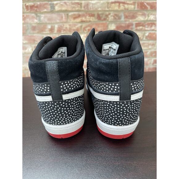 Nike Force Sky High “Polka Dot” Hidden Wedge Shoes Womens Sz 9.5 705148-001 RARE - Picture 2 of 9